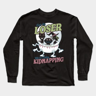 Get in Loser - Lock, Shock & Barrel - Vintage Distressed Creepy Cute Long Sleeve T-Shirt